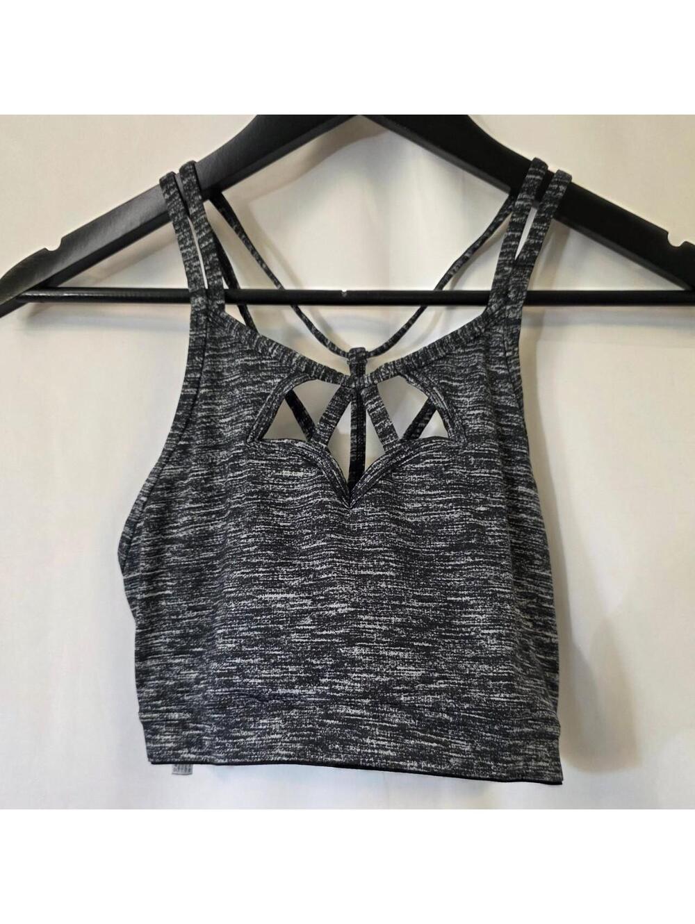 Victoria's Secret Women's Grey and Black Bra